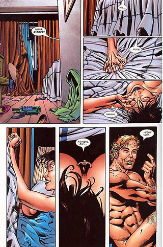 Illustration for article titled 10 Insanely Awkward Superhero Romantic Subplots